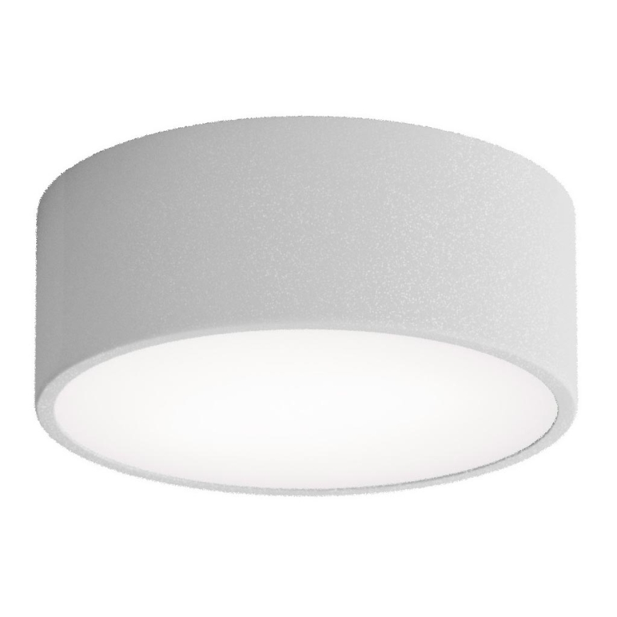 Plafondlamp voor de badkamer met sensor CLEO 1xE27/24W/230V pr. 20 cm IP54 grijs
