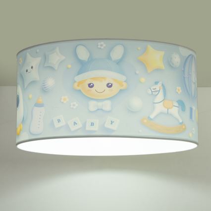 Plafondlamp voor kinderkamer KIDS ROOM 1xE27/60W/230V Ø 40 cm astronaut