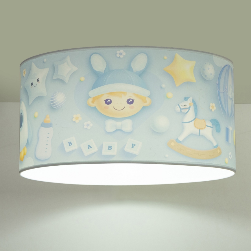 Plafondlamp voor kinderkamer KIDS ROOM 1xE27/60W/230V Ø 40 cm astronaut