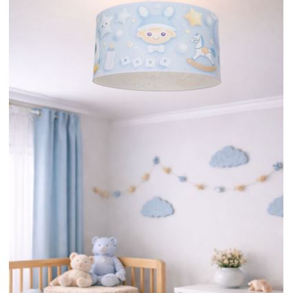 Plafondlamp voor kinderkamer KIDS ROOM 1xE27/60W/230V Ø 40 cm astronaut