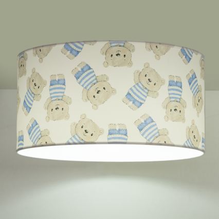 Plafondlamp voor kinderkamer KIDS ROOM 1xE27/60W/230V Ø 40 cm – met beertje
