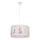 Plafondlamp voor kinderkamer KIDS ROOM 1xE27/60W/230V Ø 40 cm, met dierenmotief