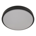 Plafondlamp WILTON 2xE27/60W/230V Ø 33 cm antraciet