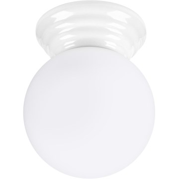 Plafondlamp ZORI voor de badkamer — 1x G9, 8 W, 230 V, Ø 12 cm, IP44, wit