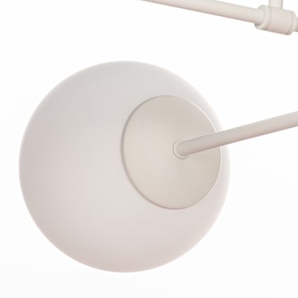 Plafondluchter MOON 4xE27/15W/230V crème