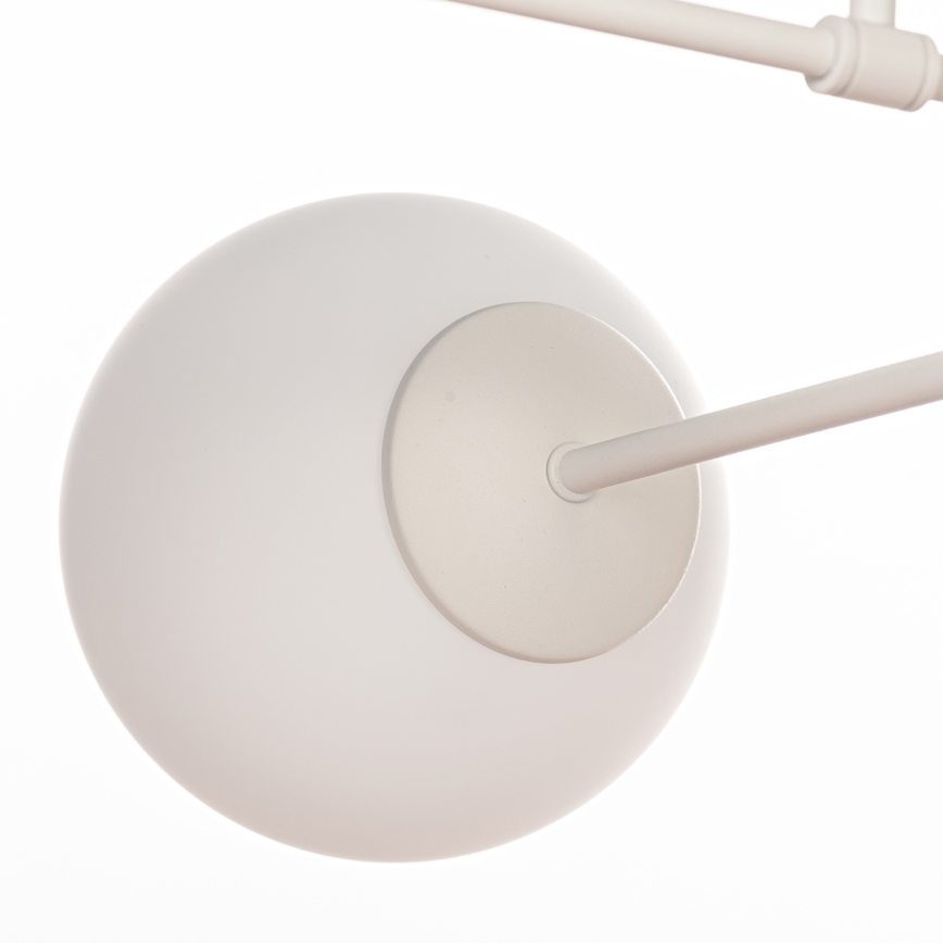 Plafondluchter MOON 4xE27/15W/230V crème