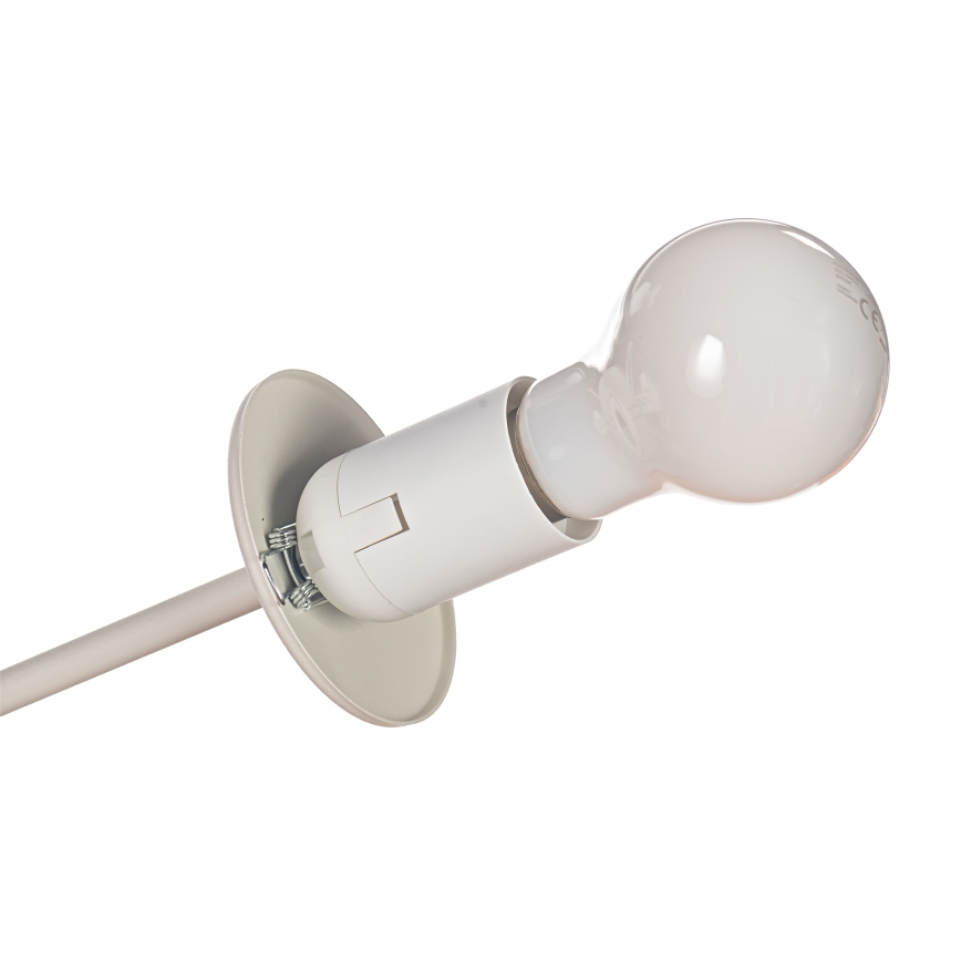 Plafondluchter MOON 4xE27/15W/230V crème