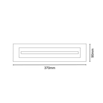 Plafondmontageset voor noodverlichting