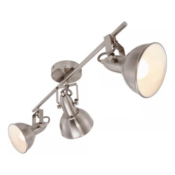 Plafondspot 3xE14/40W/230V mat chroom