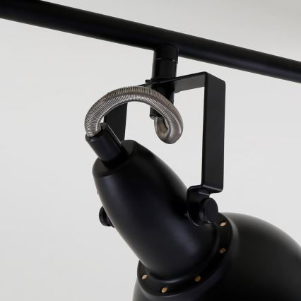 Plafondspot 3xE14/40W/230V zwart