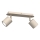 Plafondspot DEMIA 2xGU10/8W/230V beige