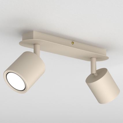 Plafondspot DEMIA 2xGU10/8W/230V beige