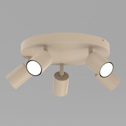 Plafondspot FUN 5xGU10/8W/230V beige
