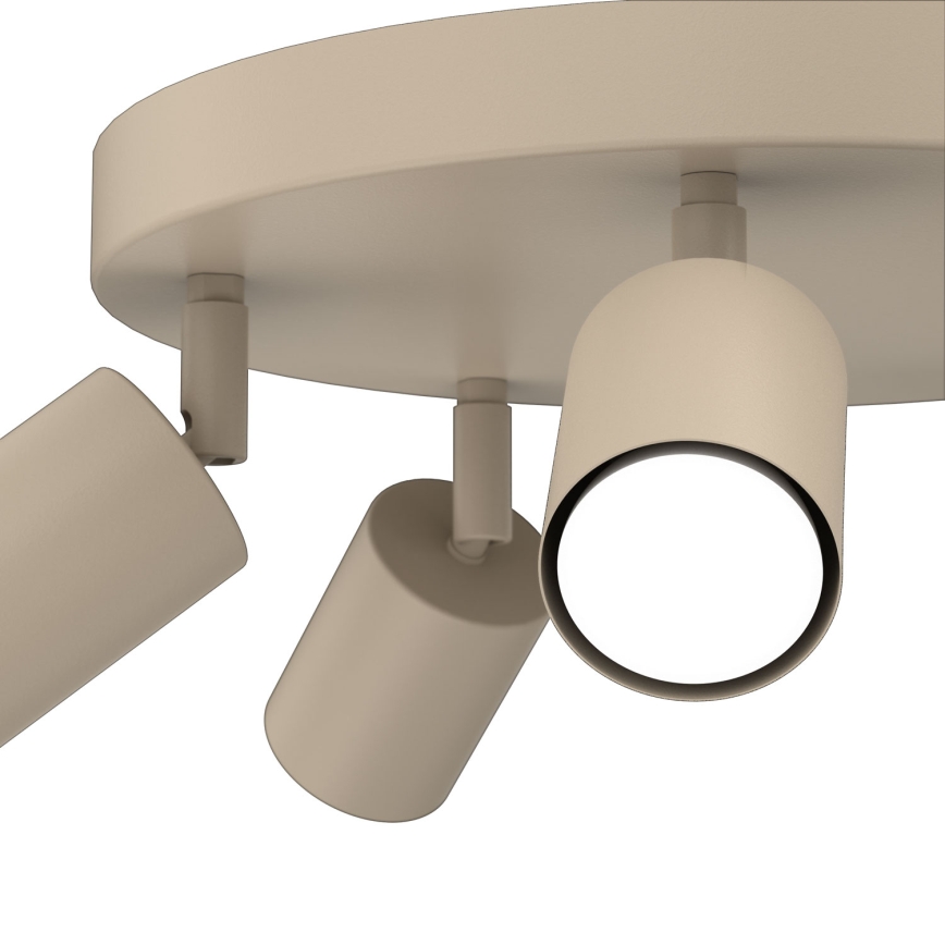 Plafondspot FUN 5xGU10/8W/230V beige