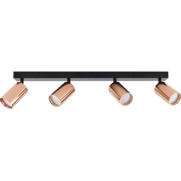 Plafondspot PUNTO 4xGU10/9W/230V roségoud
