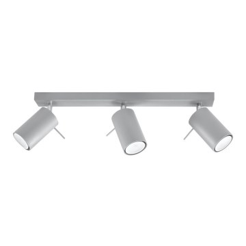 Plafondspot RING 3xGU10/10W/230V
