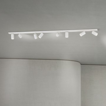 Plafondspot SEAN 8xGU10/13W/230V wit