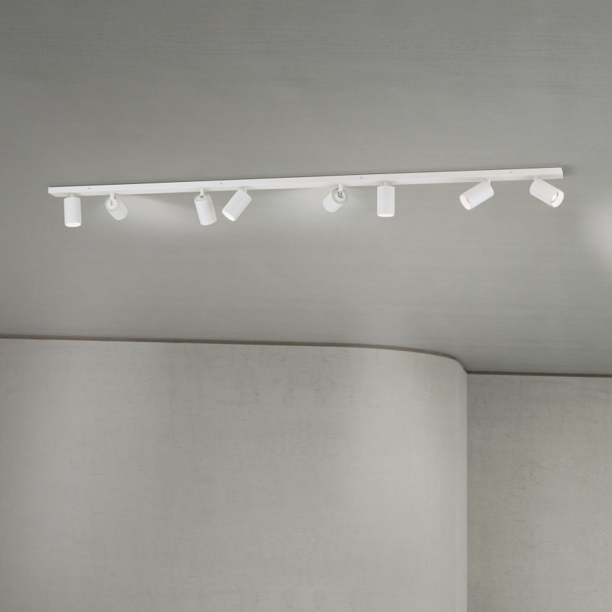 Plafondspot SEAN 8xGU10/13W/230V wit