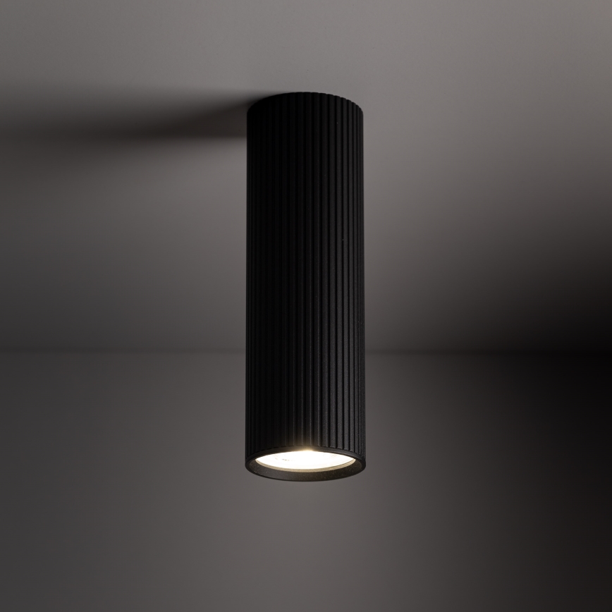 Plafondspot TUNE M 1xGU10/10W/230V 17 cm zwart