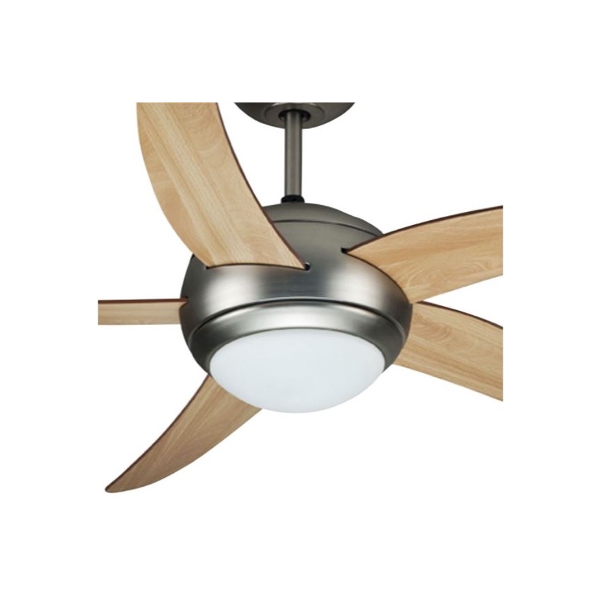 Plafondventilator 2xE27/20W/230V diameter 132 cm + afstandsbediening