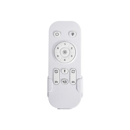 Plafondventilator Ø 132 cm IP44 zwart + afstandsbediening