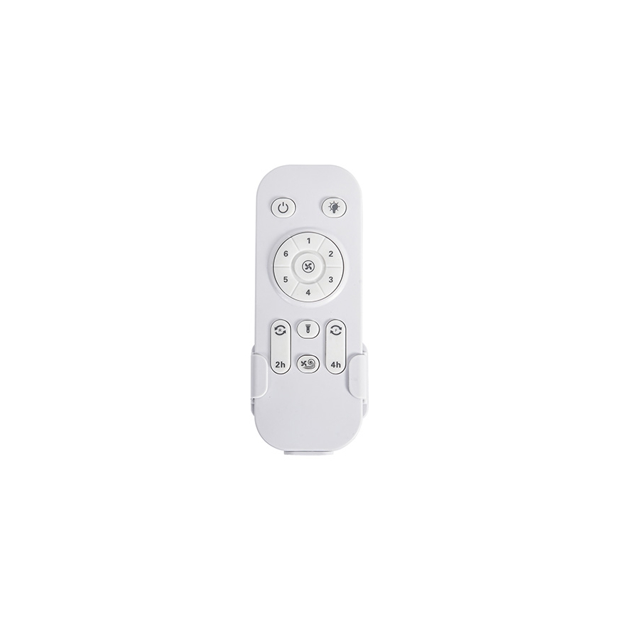 Plafondventilator Ø 132 cm IP44 zwart + afstandsbediening