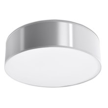 Plafondverlichting ARENA 35 2xE27/60W/230V grijs