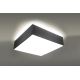Plafondverlichting HORUS 35 2xE27/60W/230V grijs