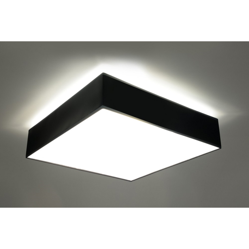 Plafondverlichting HORUS 45 3xE27/60W/230V zwart