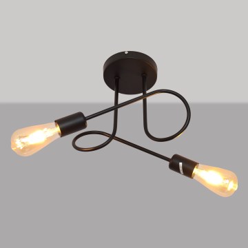 Plafondverlichting OXFORD 2xE27/15W/230V