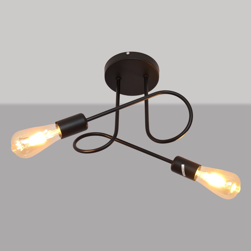 Plafondverlichting OXFORD 2xE27/15W/230V