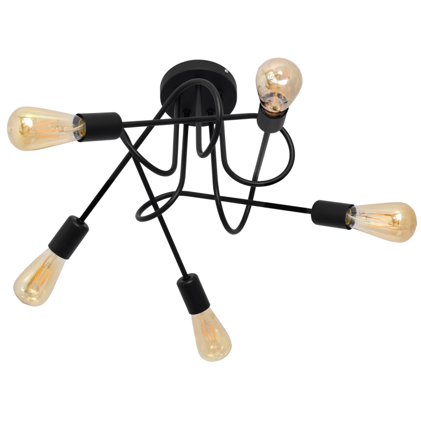 Plafondverlichting OXFORD 5xE27/15W/230V