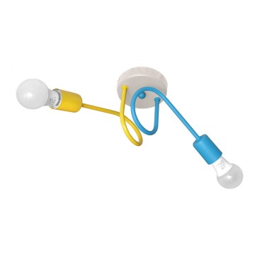 Plafondverlichting voor kinderen OXFORD 2xE27/15W/230V