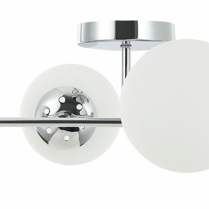 Plafonnière MADDIE 4xE14/5W/230V glanzend chroom