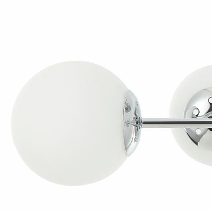 Plafonnière MADDIE 4xE14/5W/230V glanzend chroom