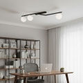 Plafonnière NATON 3xE14/10W/230V zwart/wit