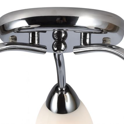 Plafonnière PORTOS 3xE14/10W/230V glanzend chroom