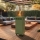 Planika - Buiten gas haard 142x36 cm 8kW 1xAAA groen + beschermende hoes