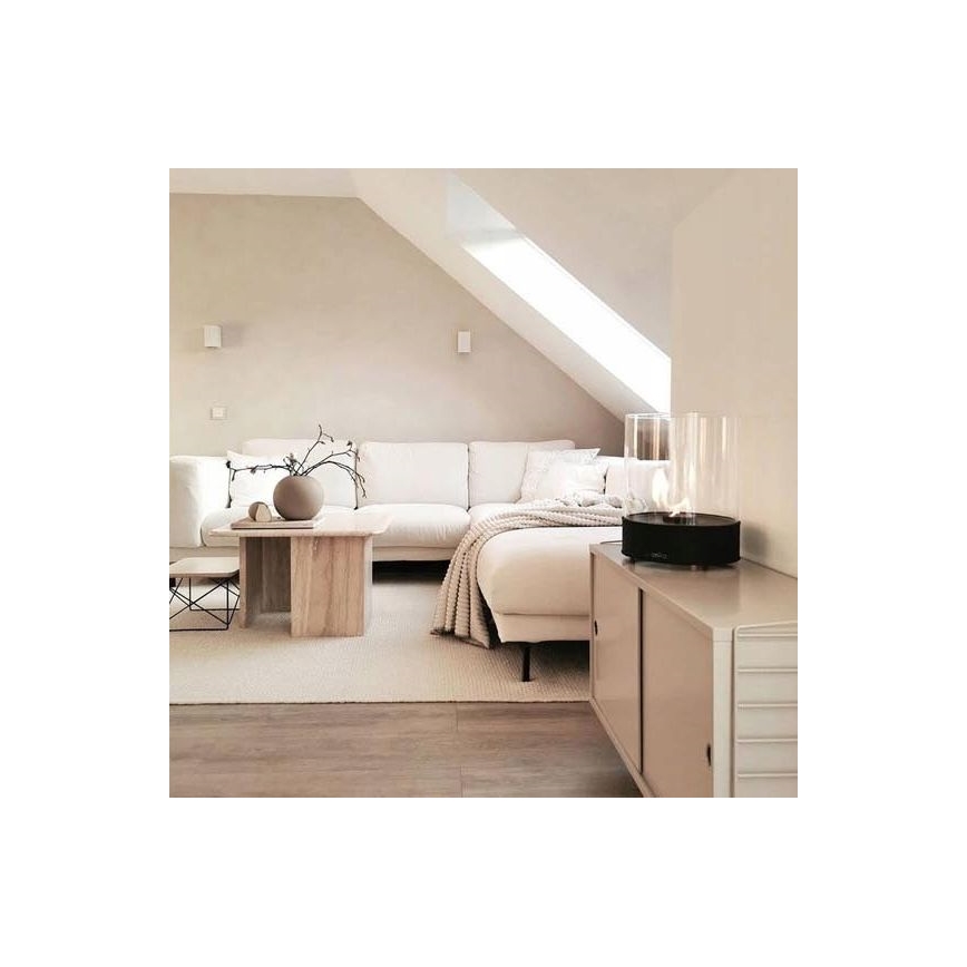 Planika - BIO-open haard 36,3x25,1 cm 2,5kW zwart