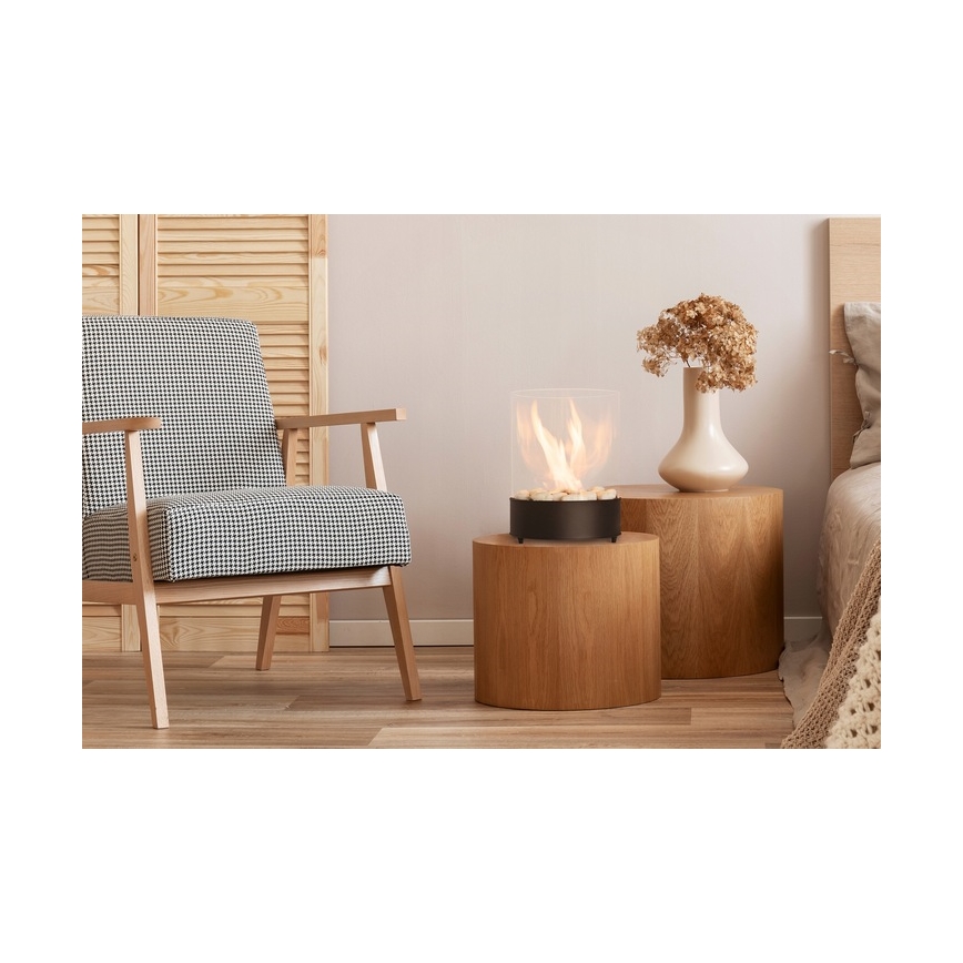 Planika - BIO-open haard 36,3x25,1 cm 2,5kW zwart