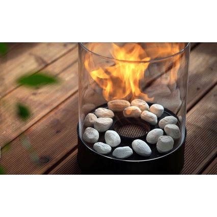 Planika - bio-ethanol haard 32,1x25,1 cm 2,5 kW zwart