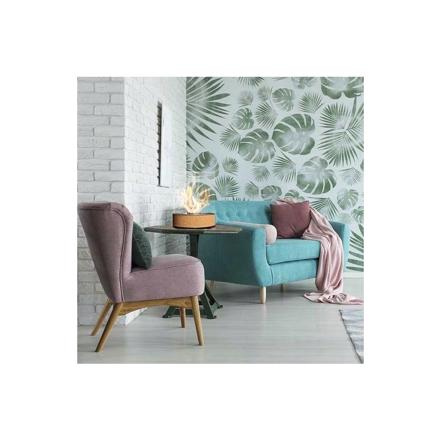 Planika - BIO-open haard 36,3x25,1 cm 2,5kW beige