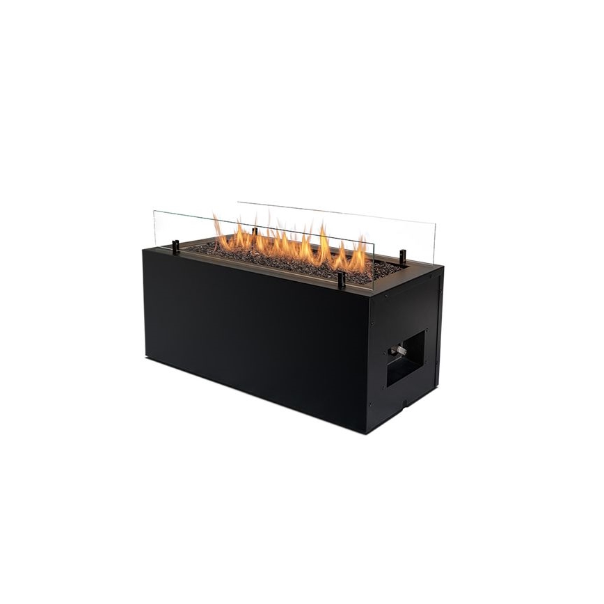 Planika - Buiten gashaard 41,4x69,8 cm 10kW 1xAAA zwart + beschermhoes