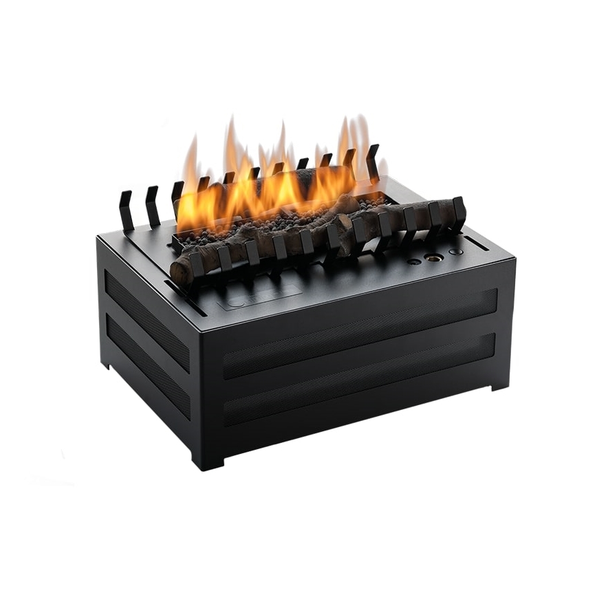 Planika - BIO-open haard met afstandsbediening 20,8x38,5 cm 2,5kW/230V zwart