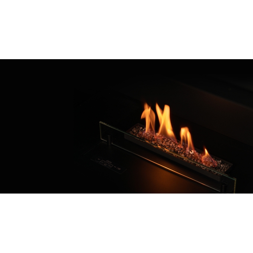 Planika - Inbouw universeel BIO-open haard met afstandsbediening 56,2x75 cm 2,5kW/230V