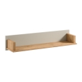 Plank MENTA 110x20x21 cm eik Wotan/grijs