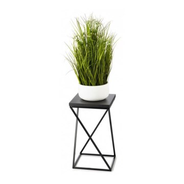 Plantenstandaard LOFT 40x24 cm zwart