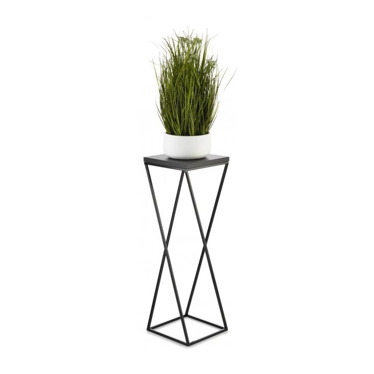 Plantenstandaard LOFT 70x24 cm zwart