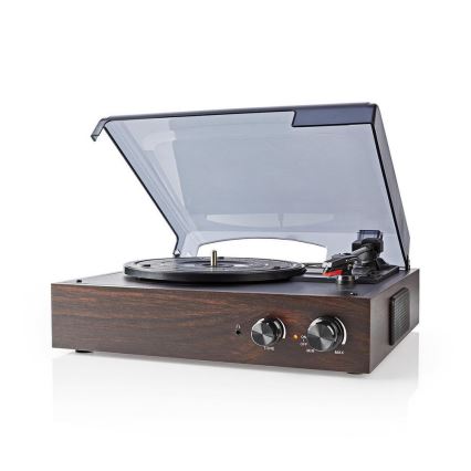 Platenspeler met computeroverdracht 2x9W + stofkap