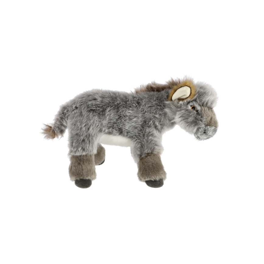 Pluche knuffel ezel 25 cm